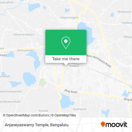 Anjaneyaswamy Temple map