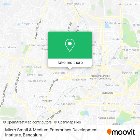 Micro Small & Medium Enterprises Development Institute map
