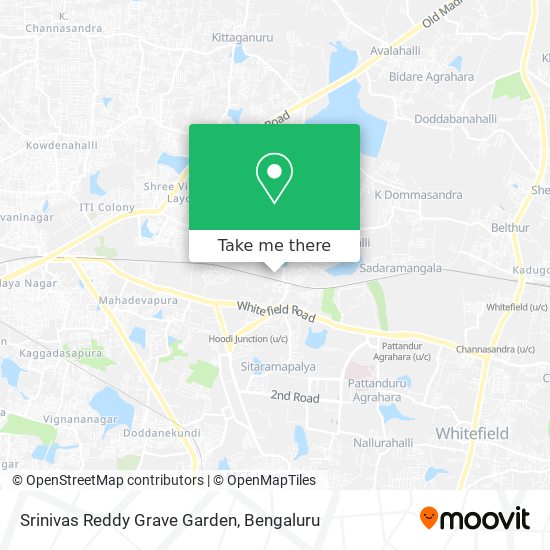 Srinivas Reddy Grave Garden map