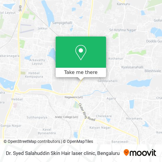 Dr. Syed Salahuddin Skin Hair laser clinic map