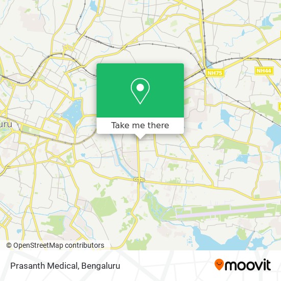 Prasanth Medical map