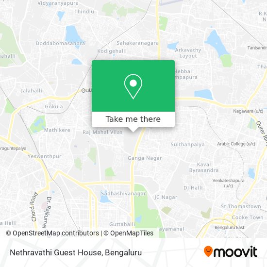 Nethravathi Guest House map