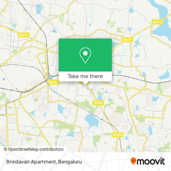 Brindavan Apartment map