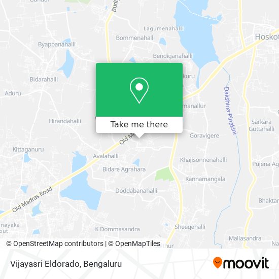 Vijayasri Eldorado map