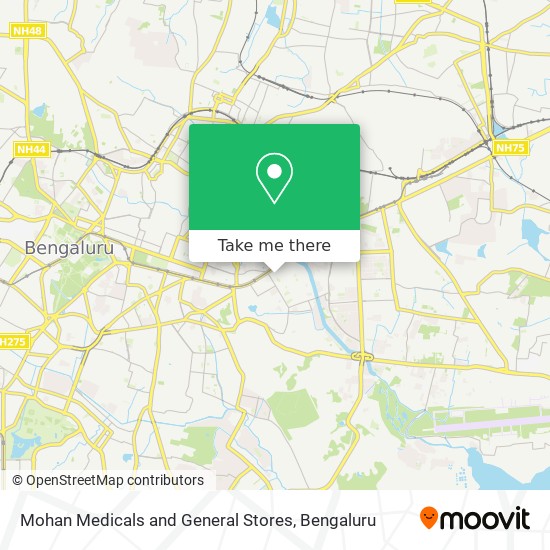 Mohan Medicals and General Stores map