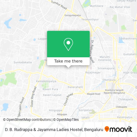 D. B. Rudrappa & Jayamma Ladies Hostel map
