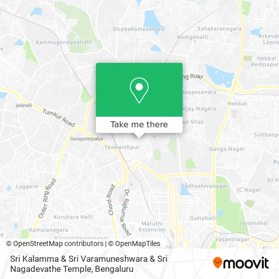 Sri Kalamma & Sri Varamuneshwara & Sri Nagadevathe Temple map