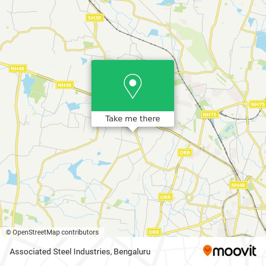 Associated Steel Industries map