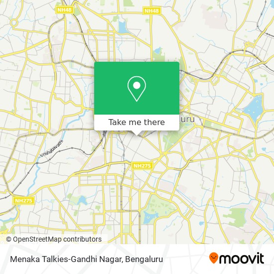 Menaka Talkies-Gandhi Nagar map