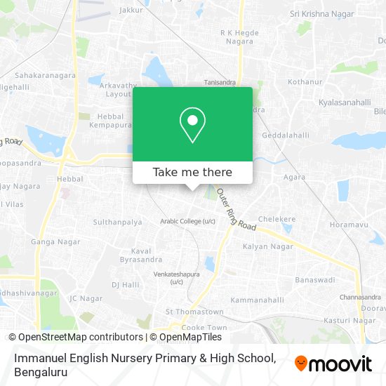 Immanuel English Nursery Primary & High School map