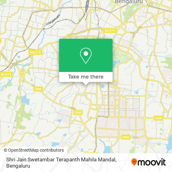 Shri Jain Swetambar Terapanth Mahila Mandal map
