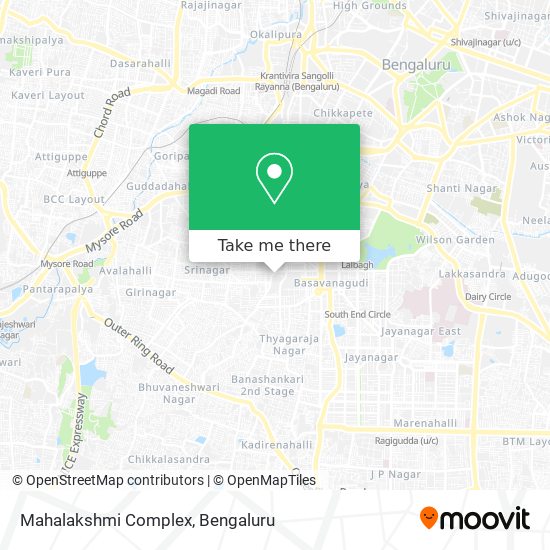 Mahalakshmi Complex map