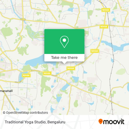 Traditional Yoga Studio map