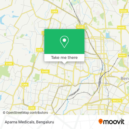 Aparna Medicals map