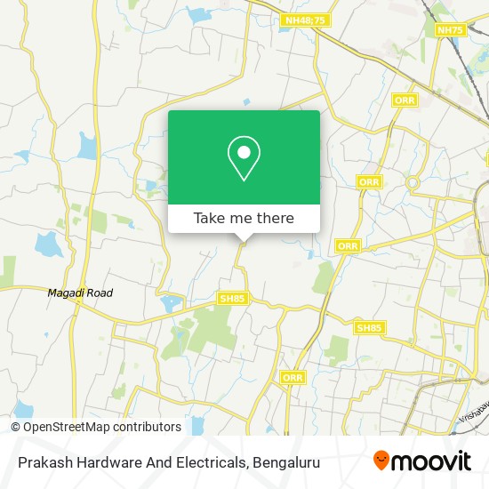 Prakash Hardware And Electricals map