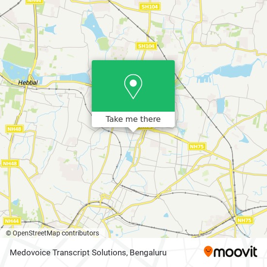 Medovoice Transcript Solutions map