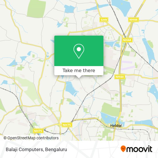 Balaji Computers map