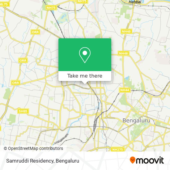 Samruddi Residency map