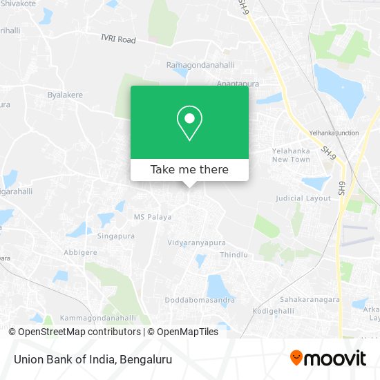 Union Bank of India map