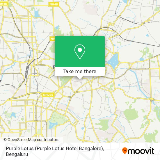 Purple Lotus (Purple Lotus Hotel Bangalore) map