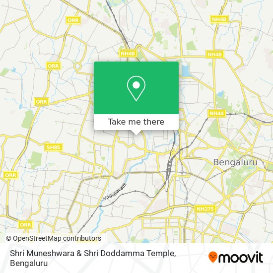 Shri Muneshwara & Shri Doddamma Temple map