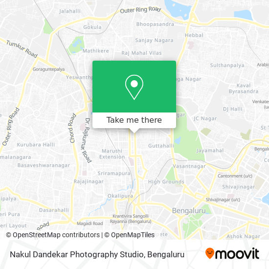 Nakul Dandekar Photography Studio map