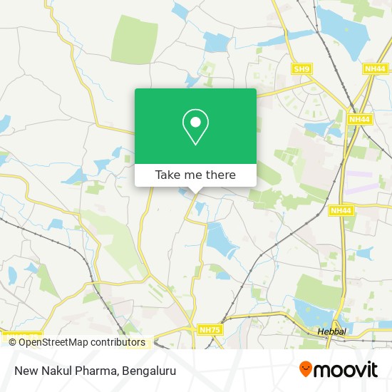 New Nakul Pharma map