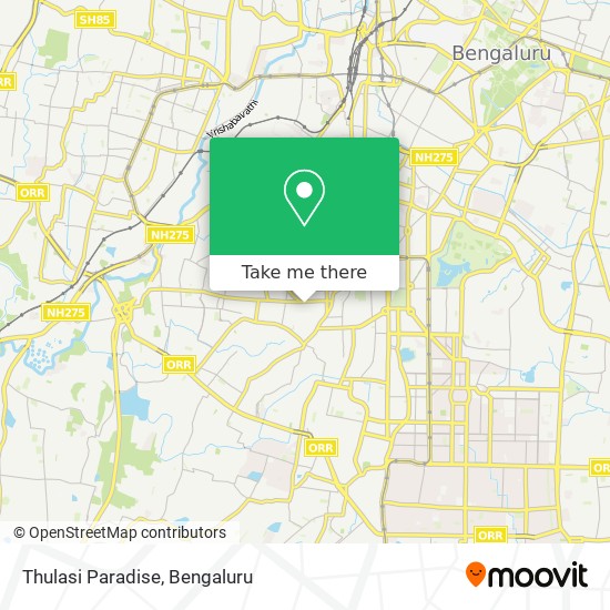 Thulasi Paradise map