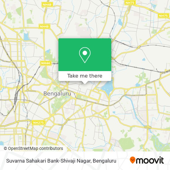 Suvarna Sahakari Bank-Shivaji Nagar map