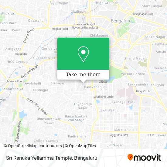 Sri Renuka Yellamma Temple map