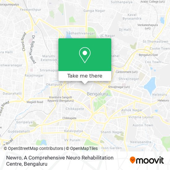 Newro, A Comprehensive Neuro Rehabilitation Centre map