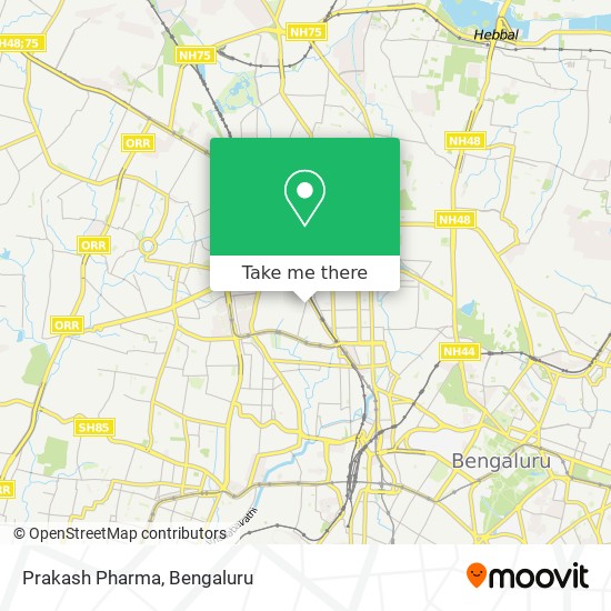 Prakash Pharma map