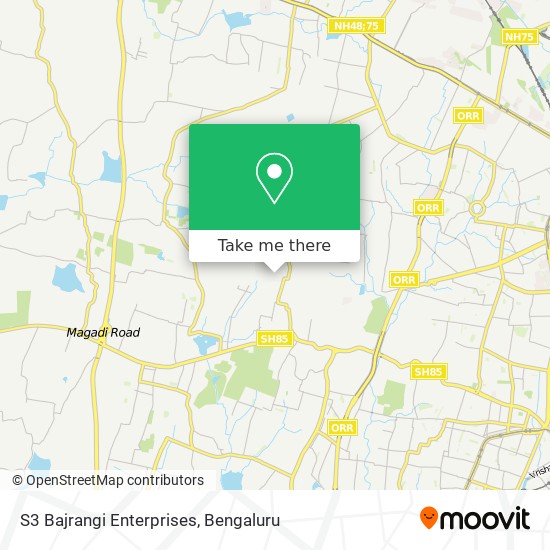 S3 Bajrangi Enterprises map