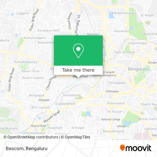 Bescom map