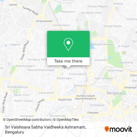 Sri Vaishnava Sabha Vaidheeka Ashramam map