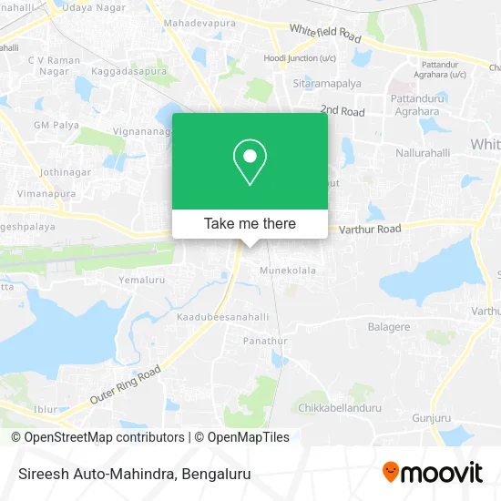Sireesh Auto-Mahindra map
