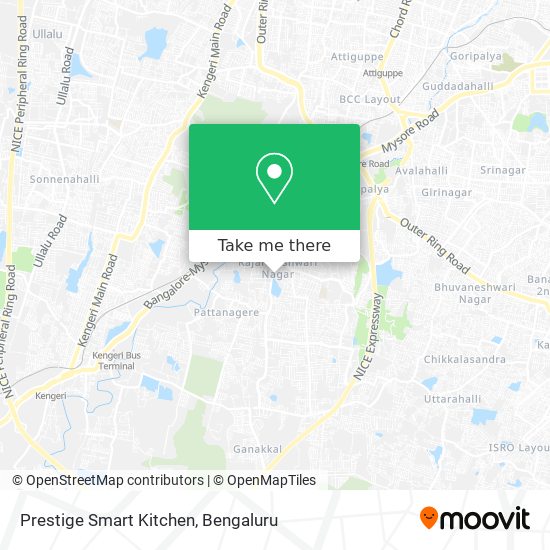 Prestige Smart Kitchen map