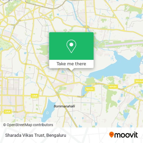 Sharada Vikas Trust map