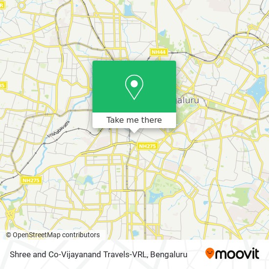 Shree and Co-Vijayanand Travels-VRL map