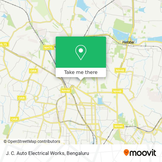 J. C. Auto Electrical Works map