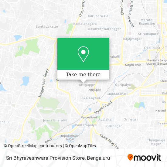 Sri Bhyraveshwara Provision Store map