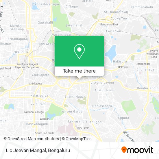 Lic Jeevan Mangal map