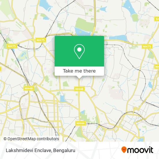 Lakshmidevi Enclave map