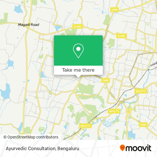 Ayurvedic Consultation map