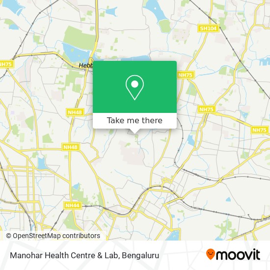 Manohar Health Centre & Lab map