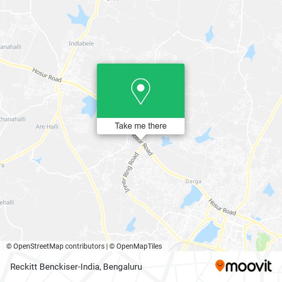 Reckitt Benckiser-India map