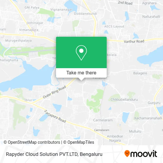 Rapyder Cloud Solution PVT.LTD map