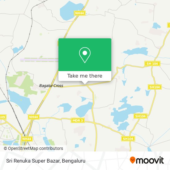 Sri Renuka Super Bazar map