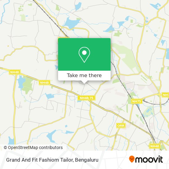 Grand And Fit Fashiom Tailor map