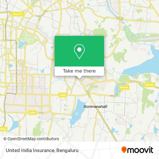 United India Insurance map